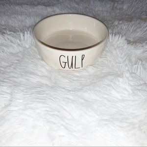 RAE DUNN “Gulp” Dog Water Dish